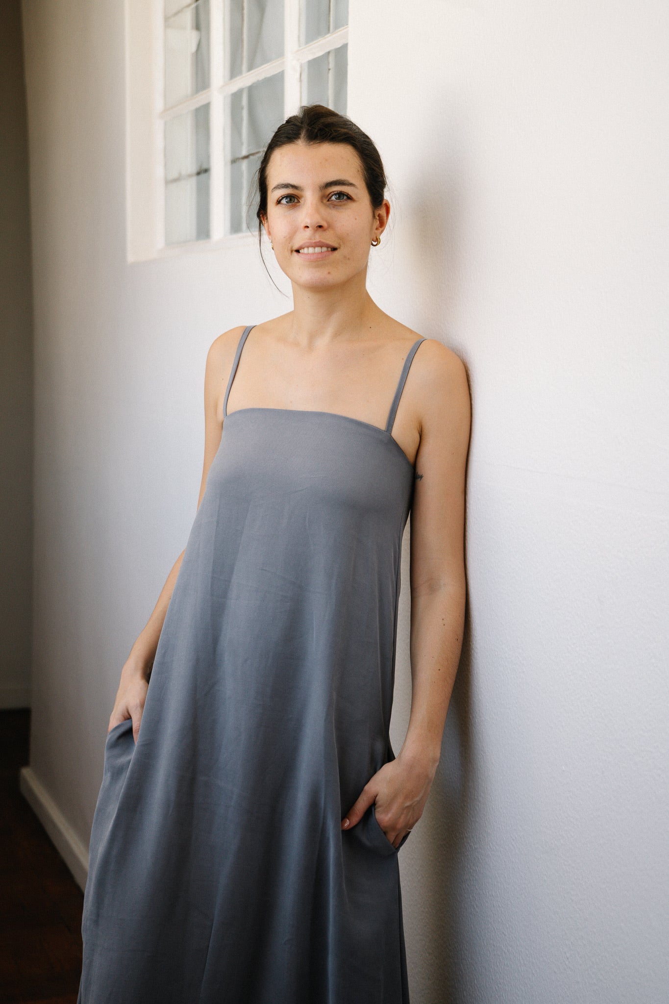 Amara Dress • Grey