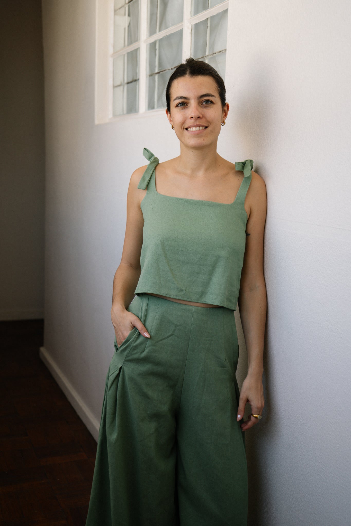 Haut court Safari • Kaki