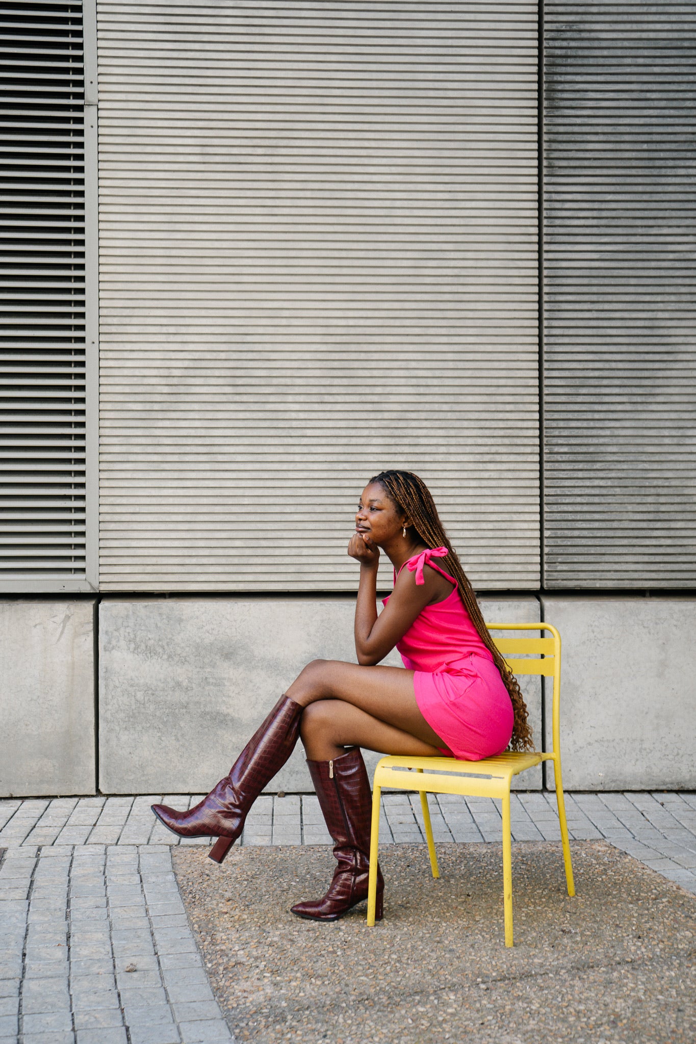 Haut court Safari • Rose