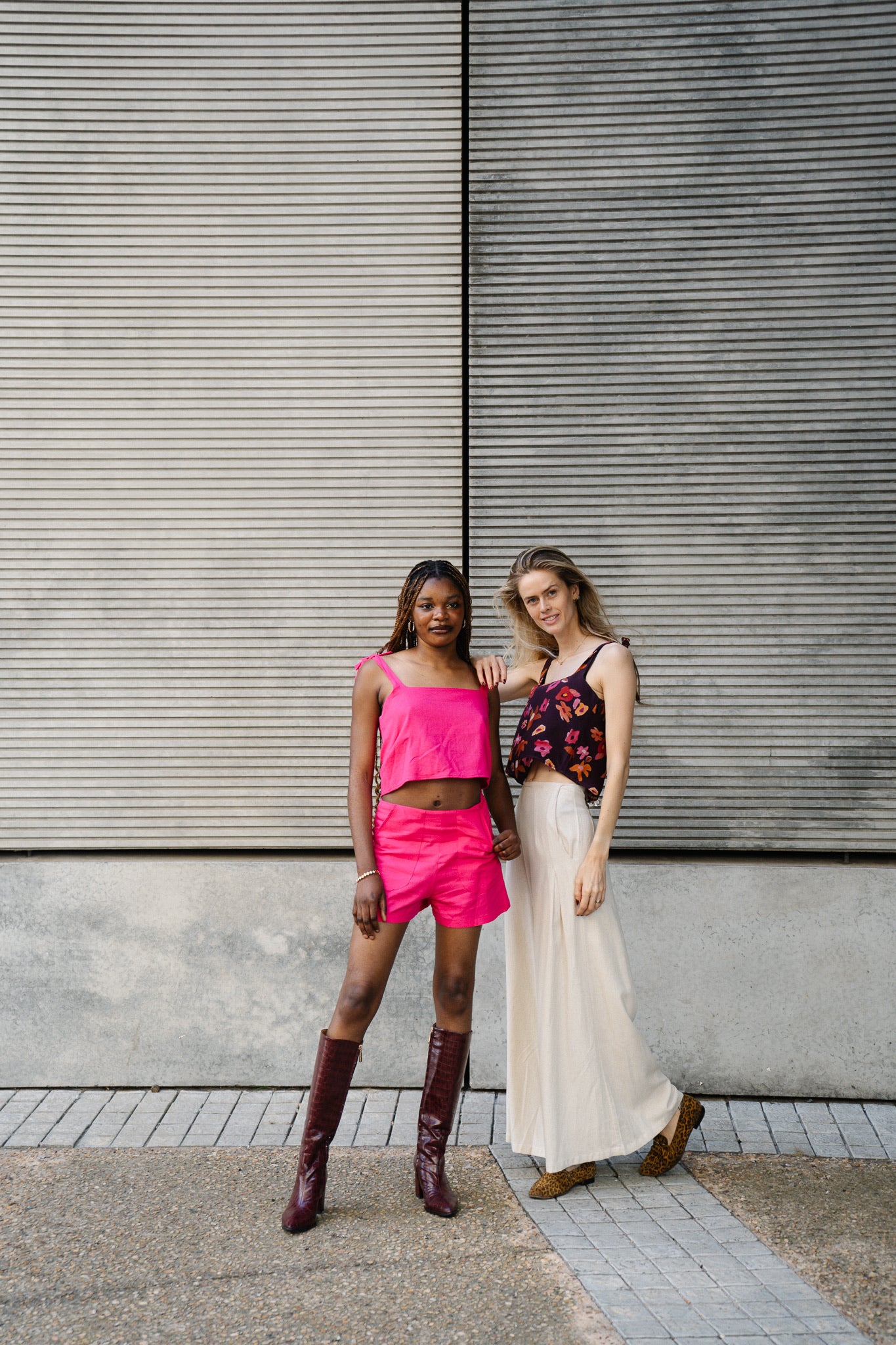 Haut court Safari • Rose