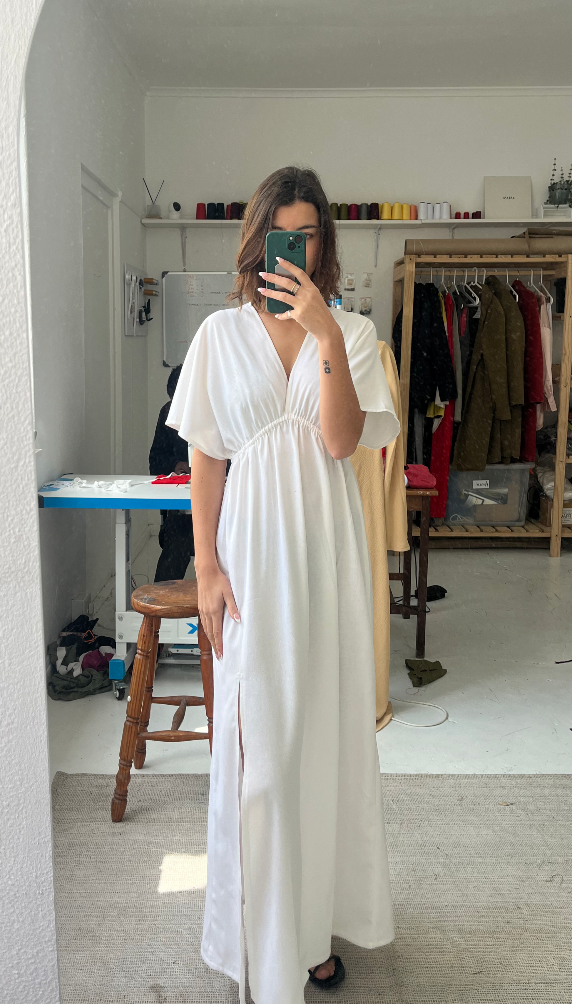 Kinara Dress • White