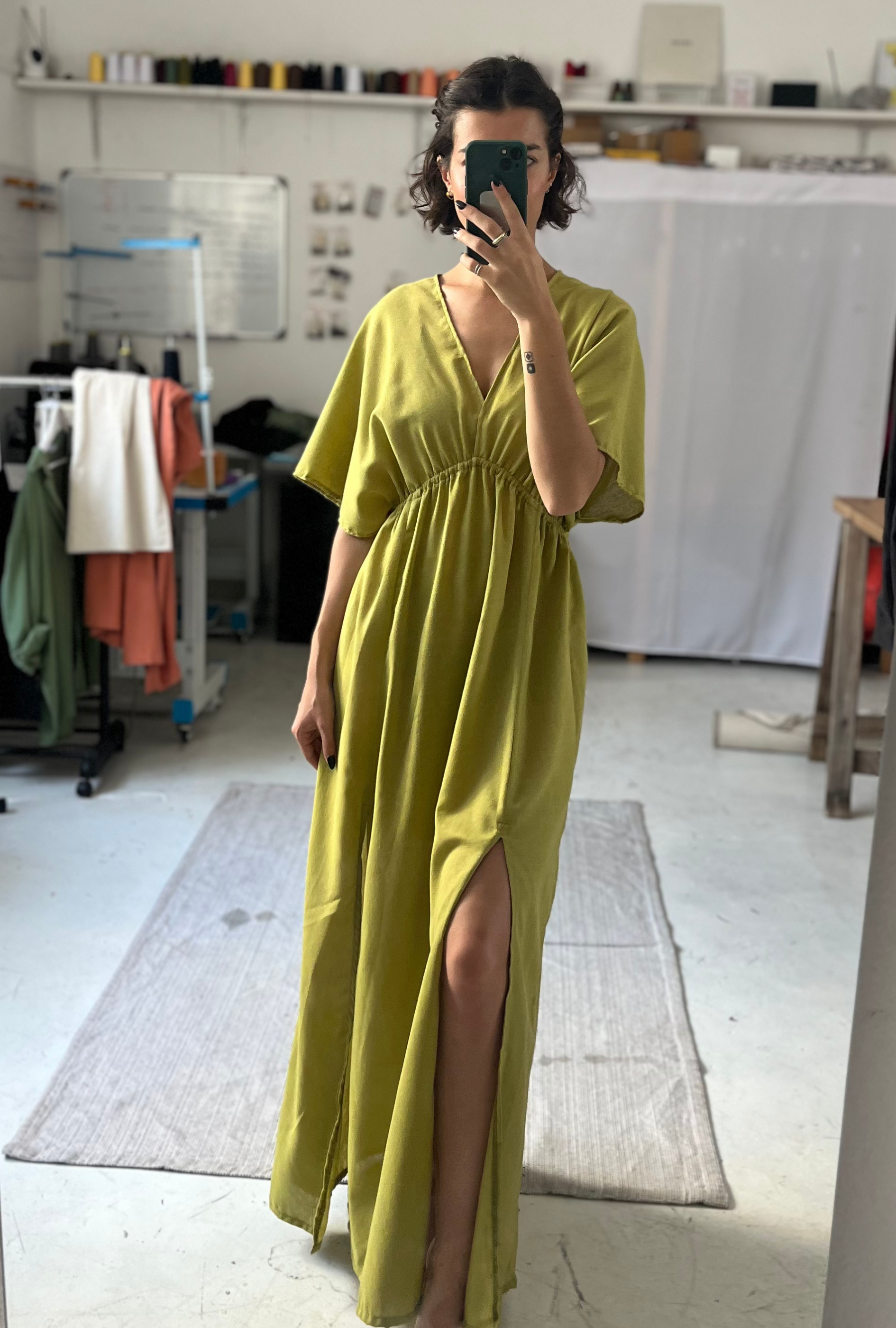 Kinara Dress • Lemon