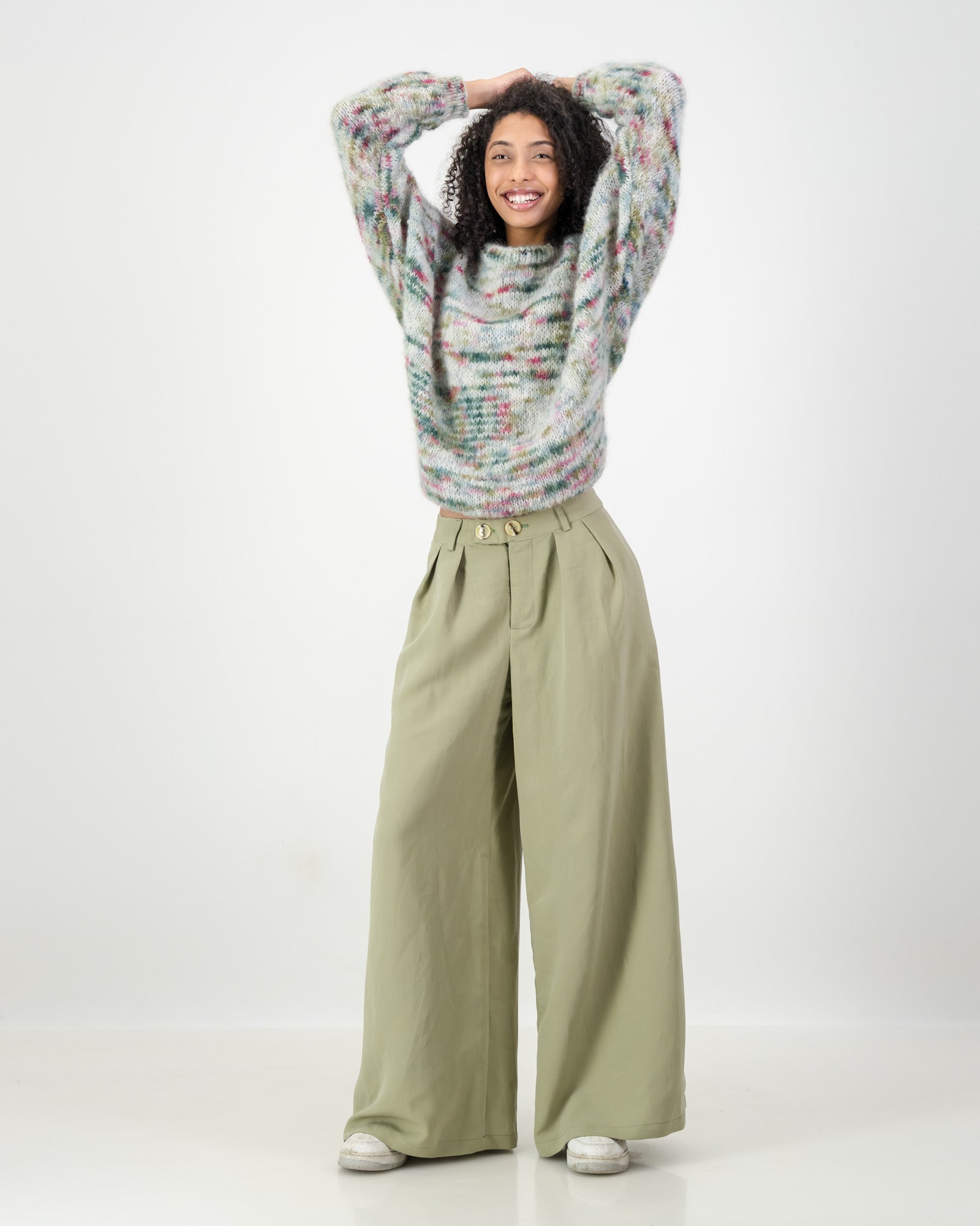 Mohair Knit • Green