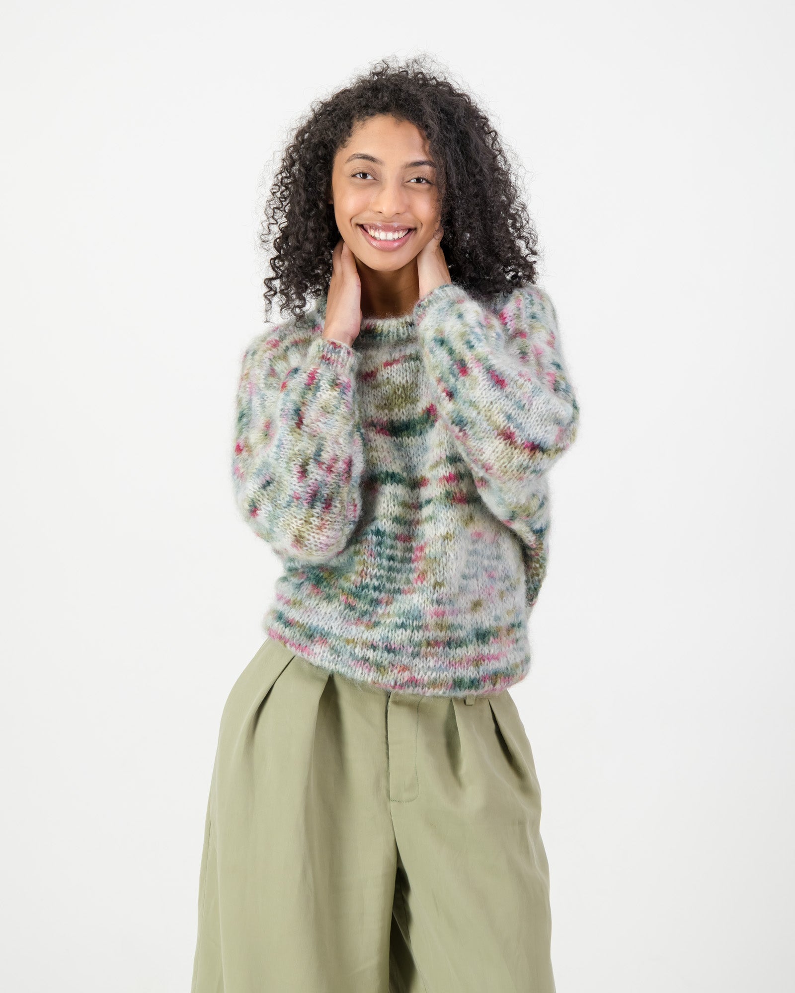 Mohair Knit • Green