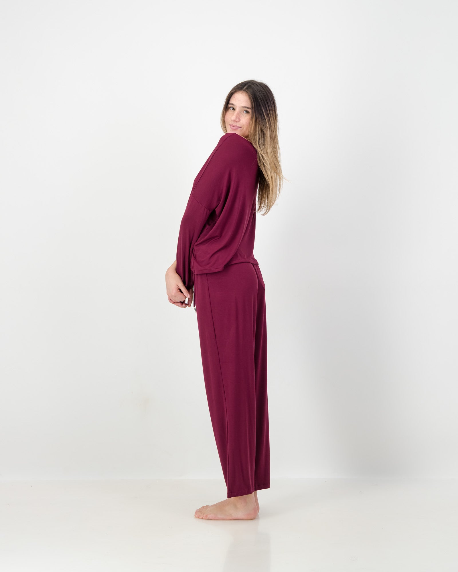 Pyjamas Pants • Bordeaux
