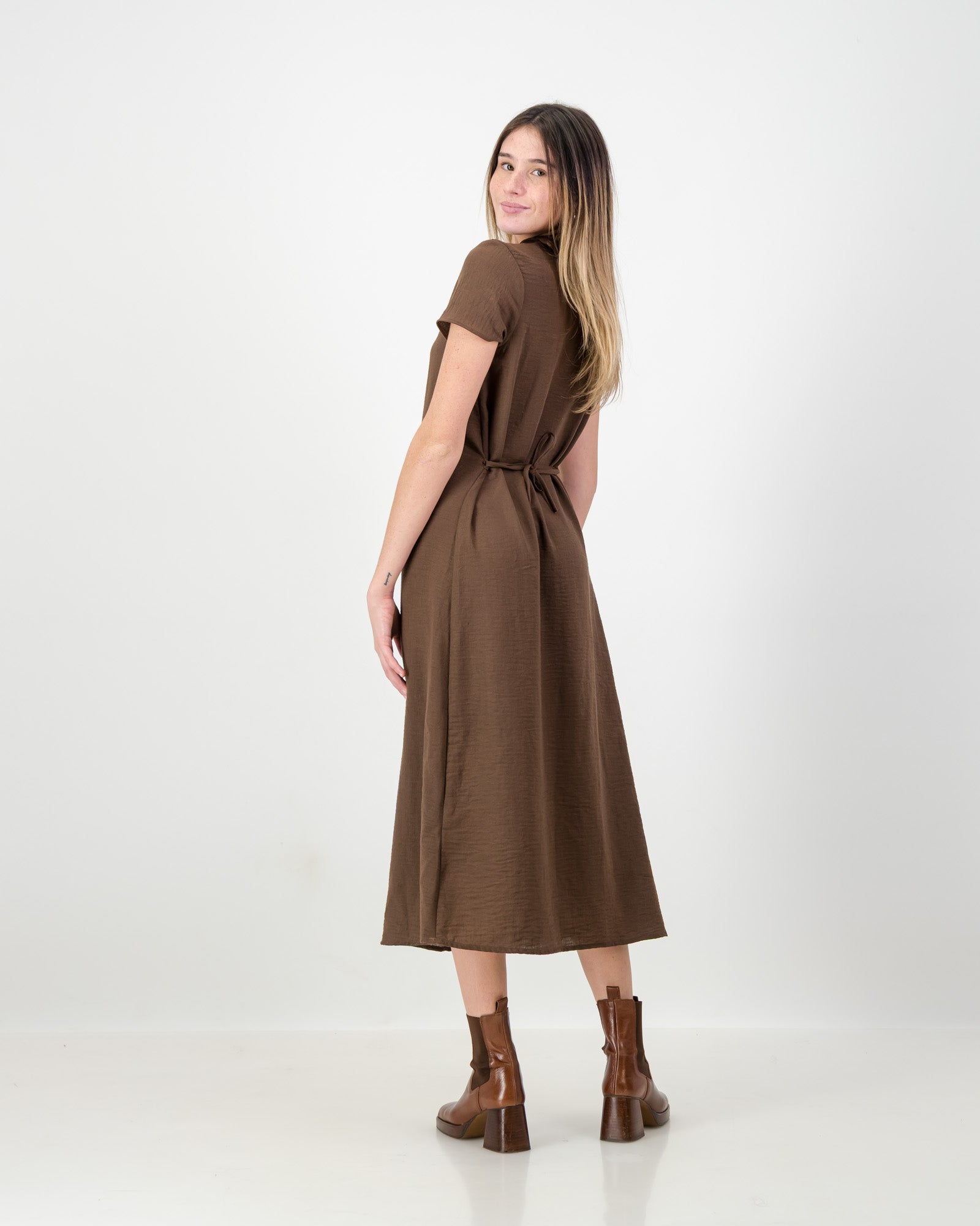 Hibo Dress • Brown