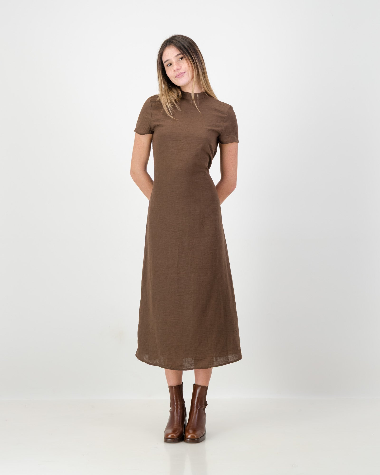 Hibo Dress • Brown