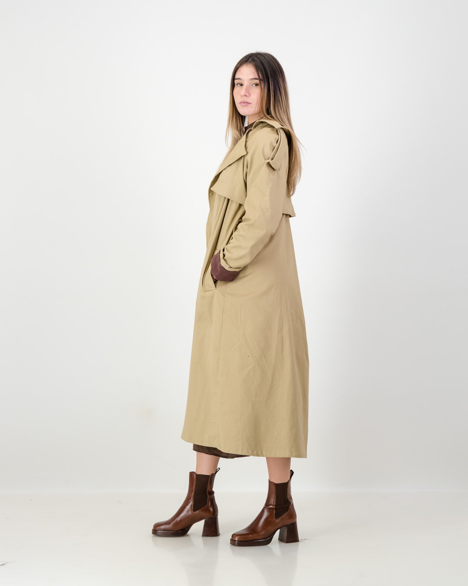 Amani Trench • Beige