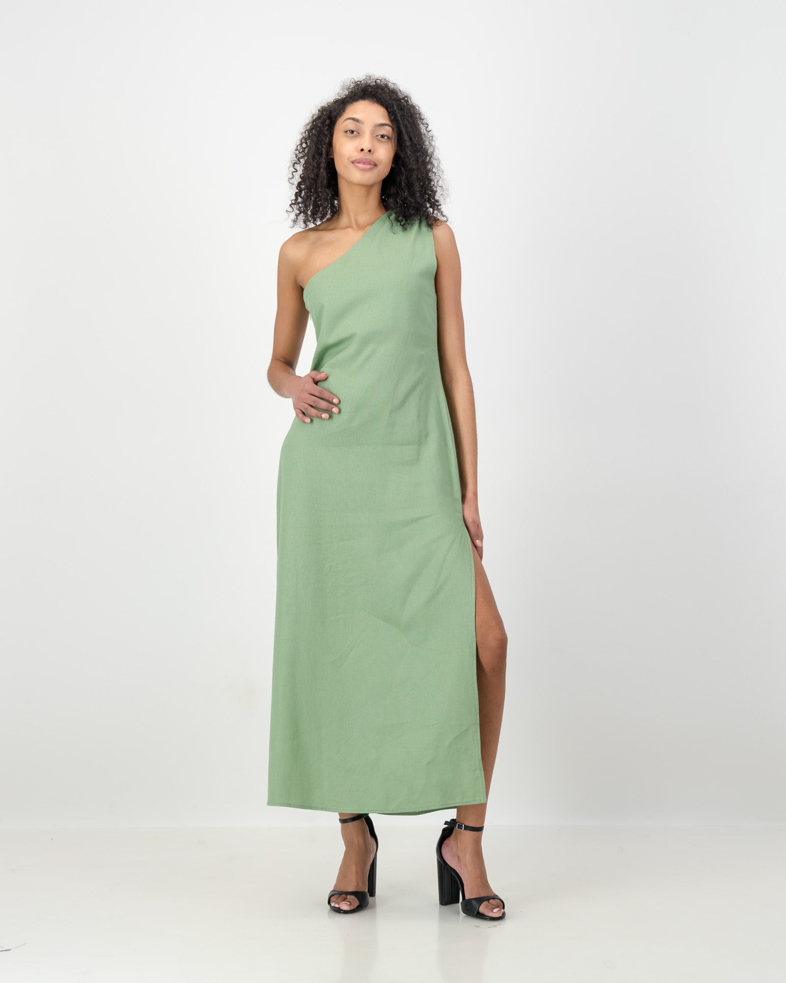 Circe Dress Maxi • Kaki