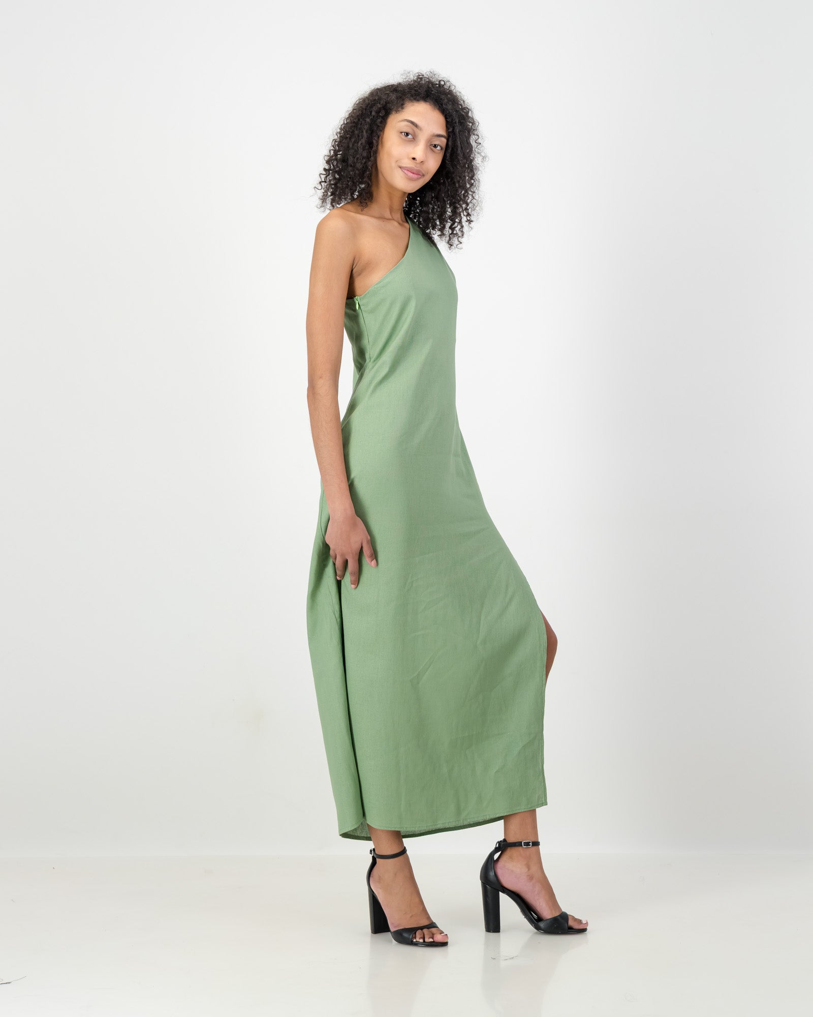 Circe Dress Maxi • Kaki