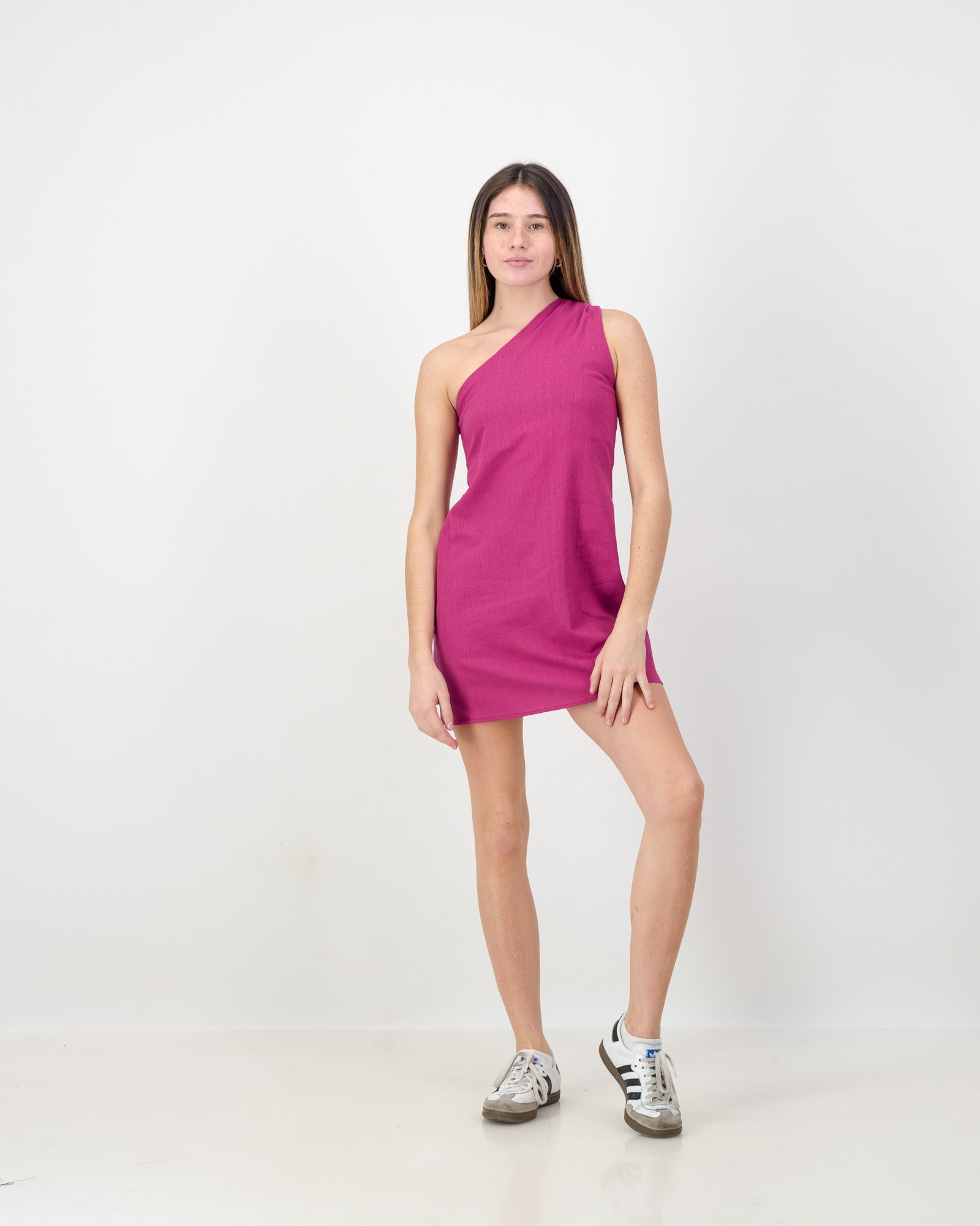 Circe Dress Mini • Dark Pink