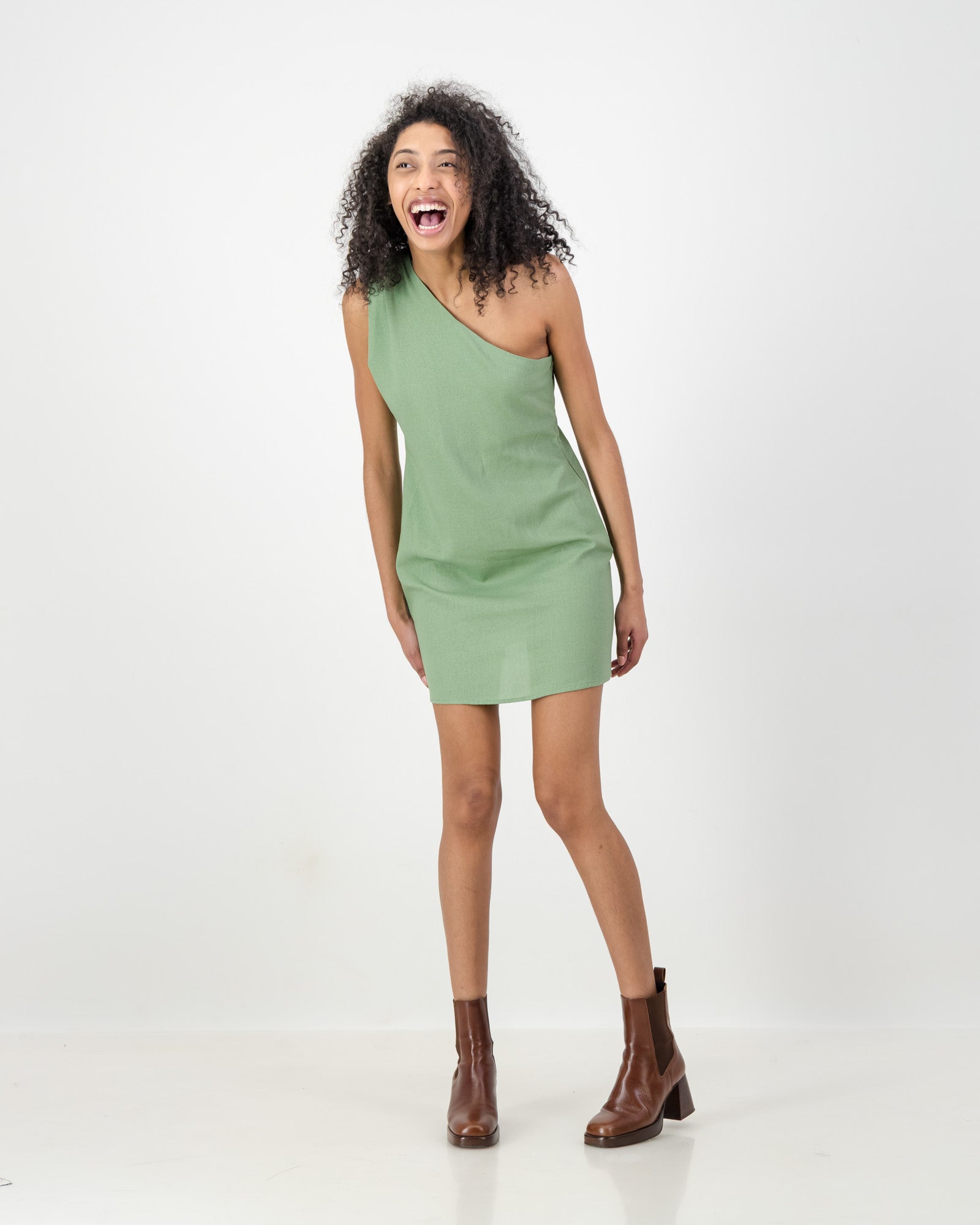 Circe Dress Mini • Khaki