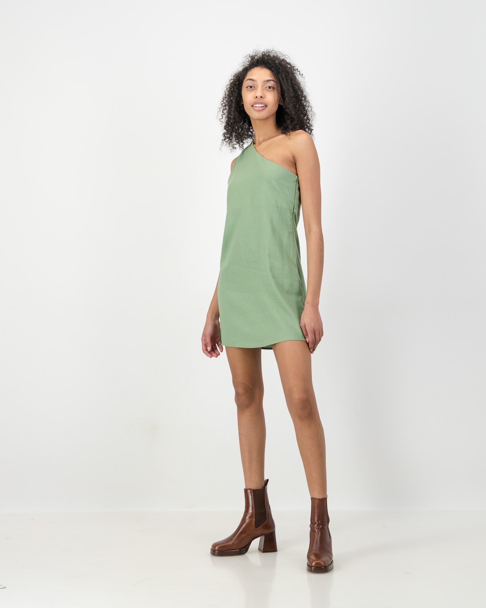 Circe Dress Mini • Khaki
