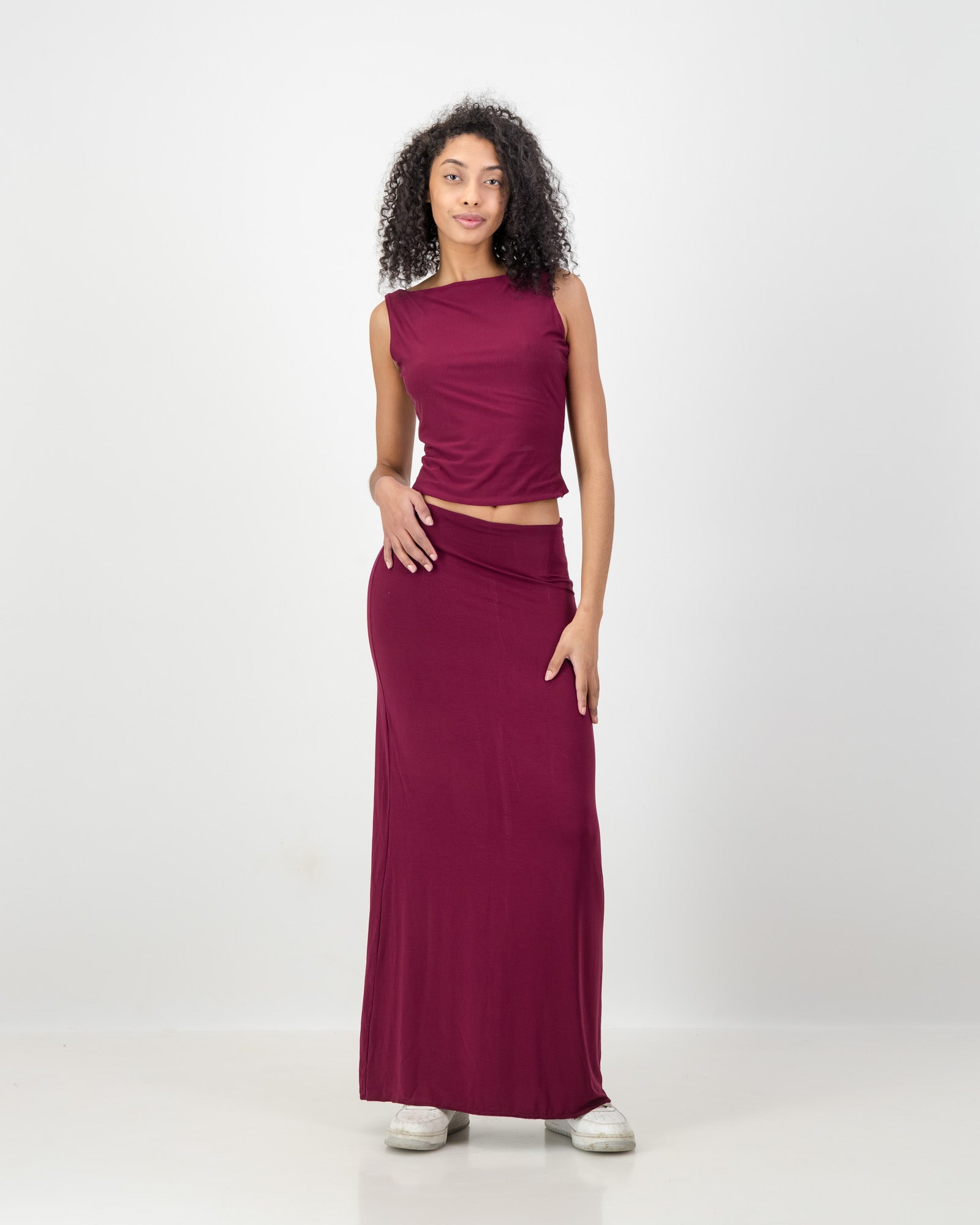 Elani Skirt • Bordeaux