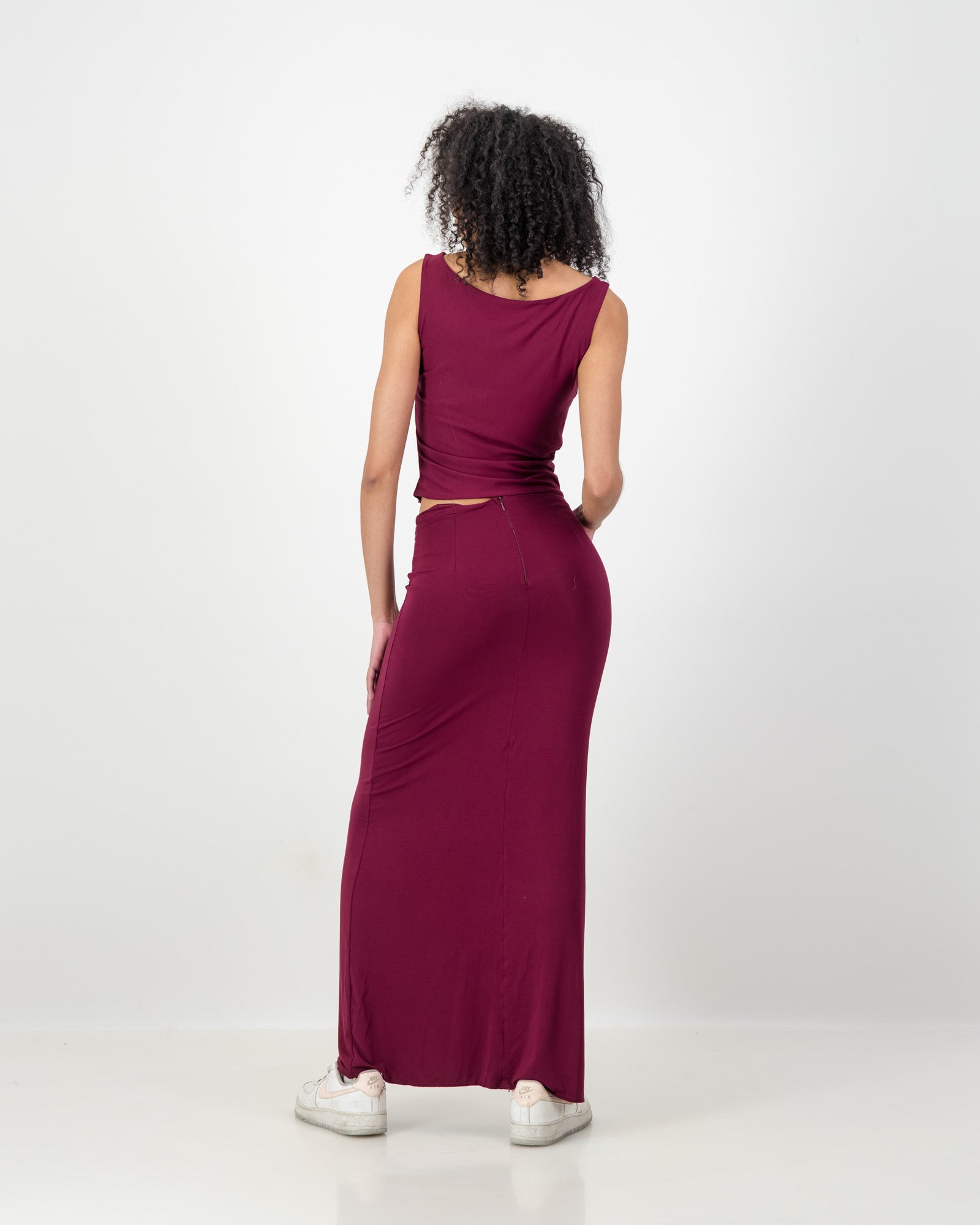 Elani Skirt • Bordeaux