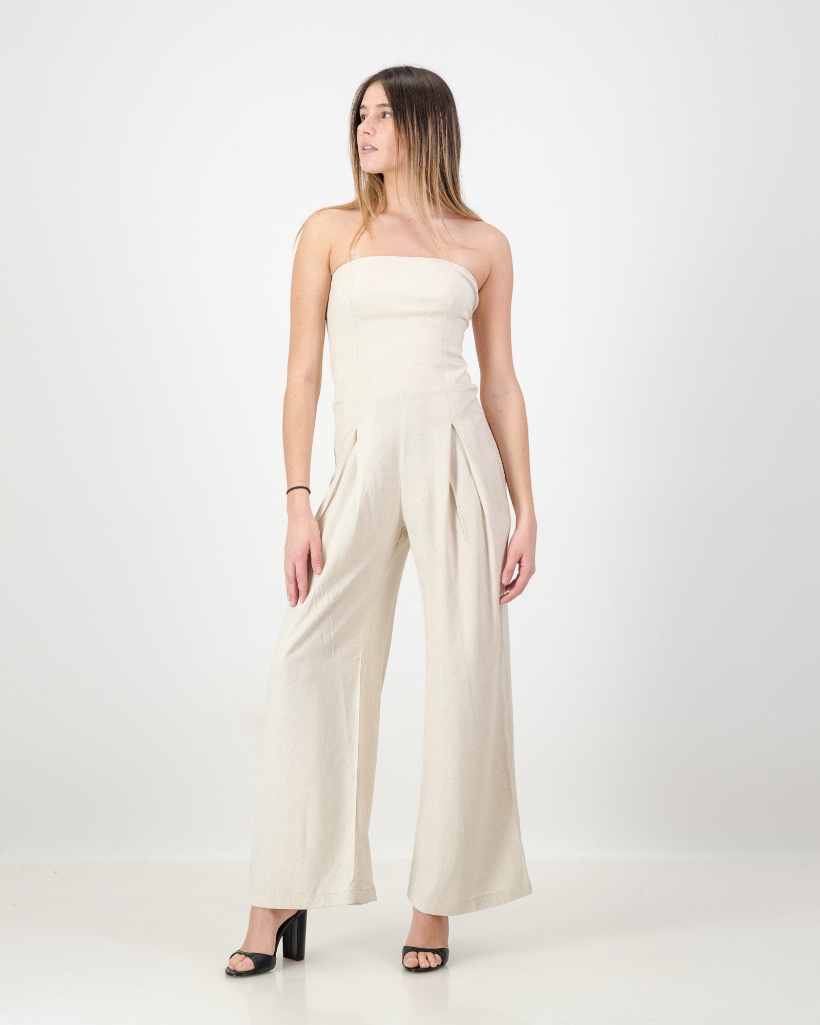 Camille Jumpsuit • Beige