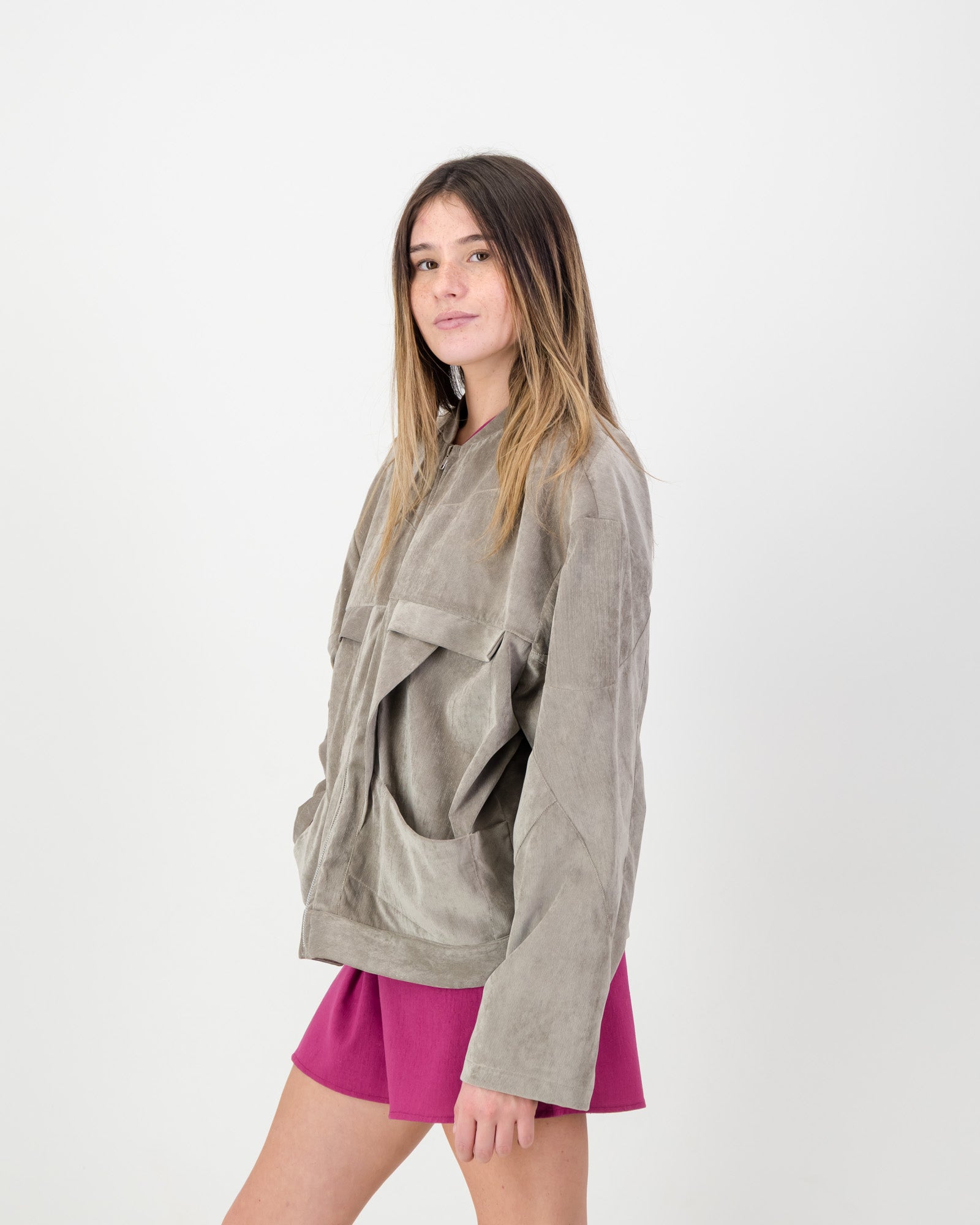 Kali Bomber • Beige