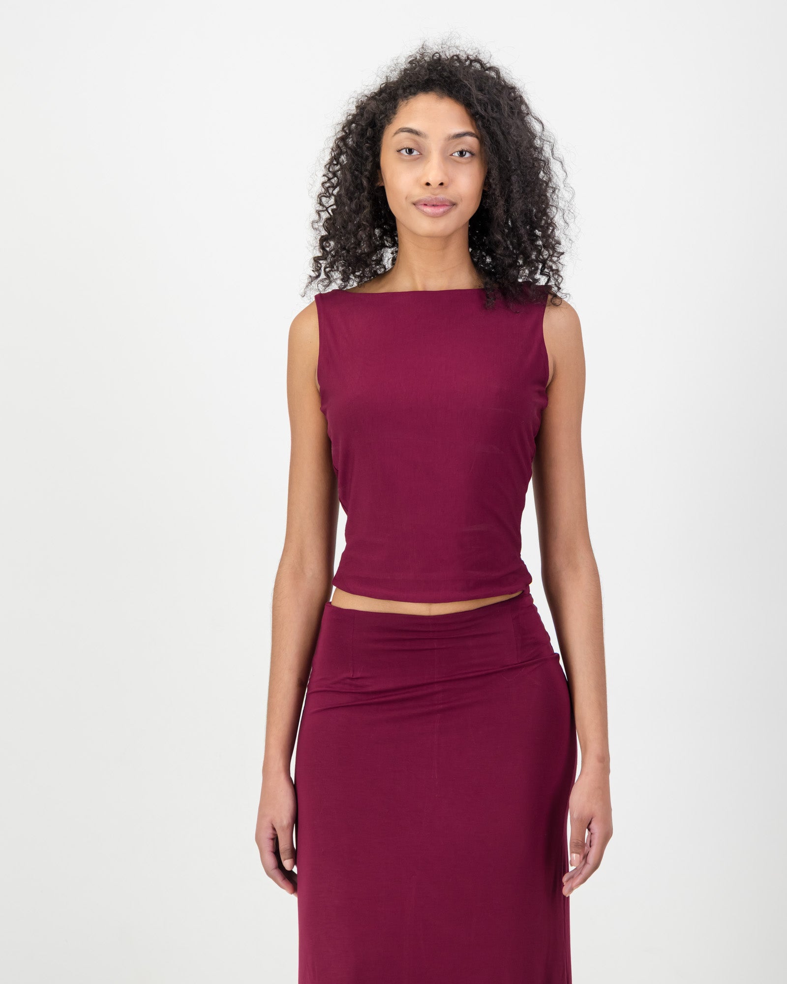 Elani  Top• Bordeaux