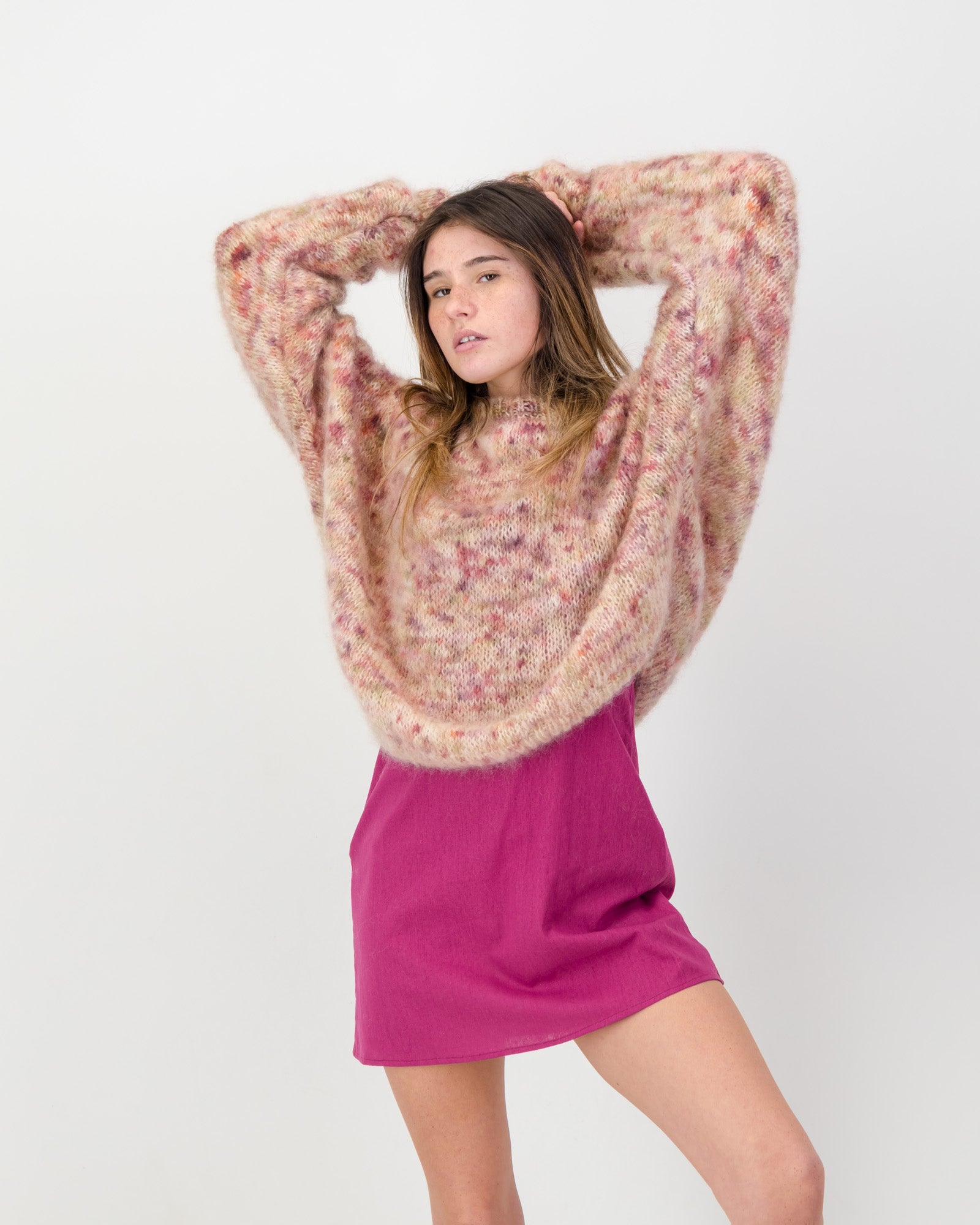 Mohair Knit • Pink