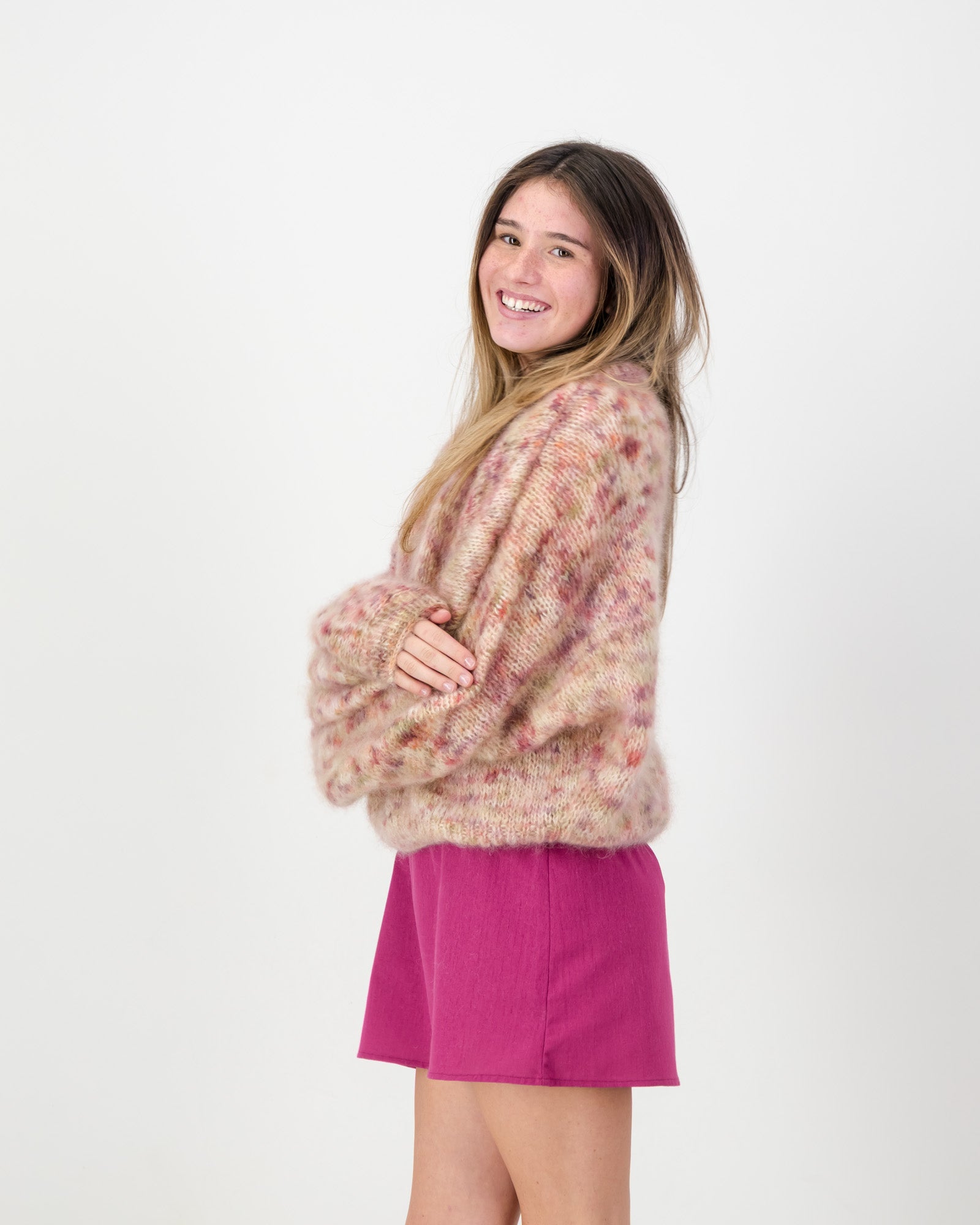 Mohair Knit • Pink