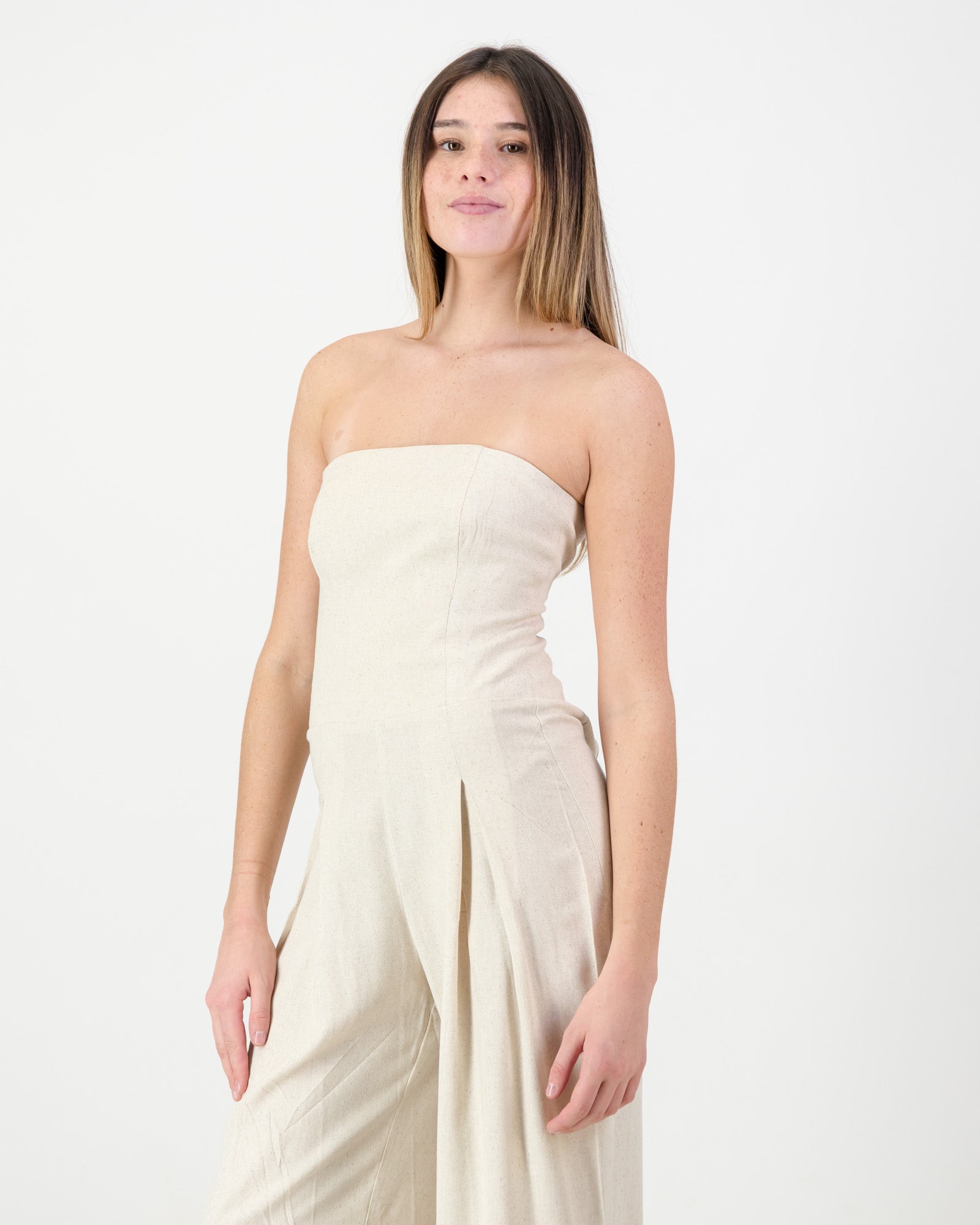 Camille Jumpsuit • Beige