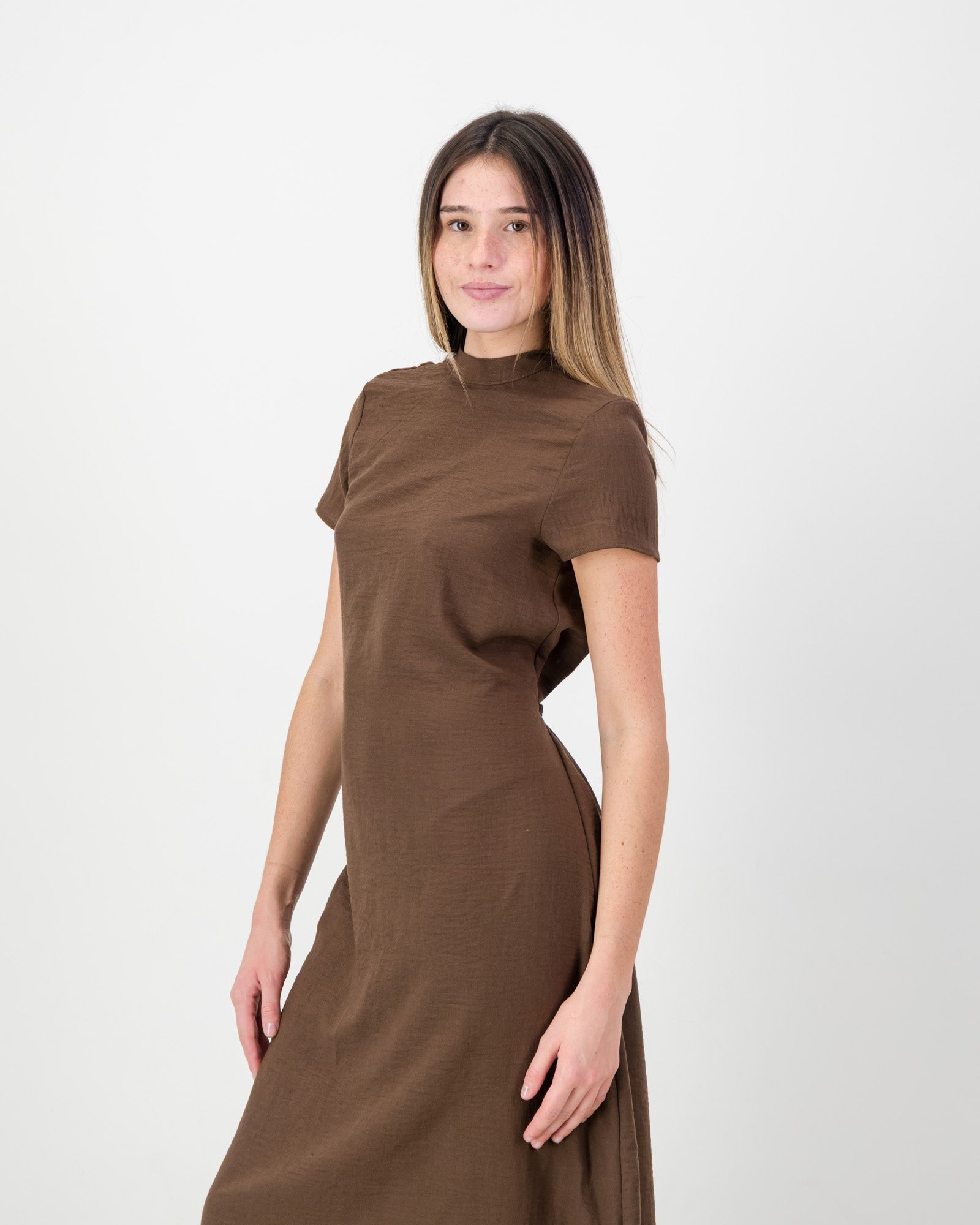 Hibo Dress • Brown