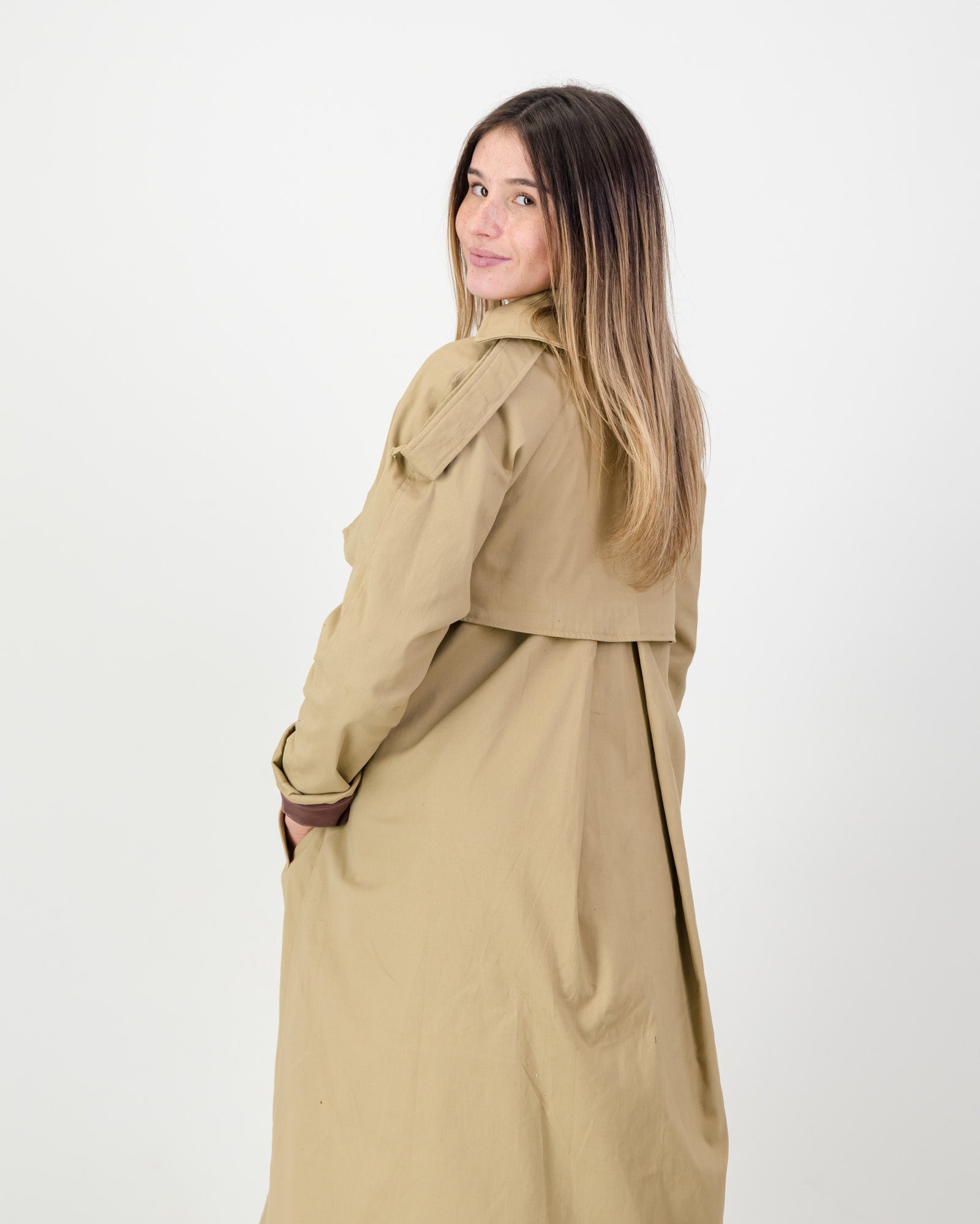 Amani Trench • Beige