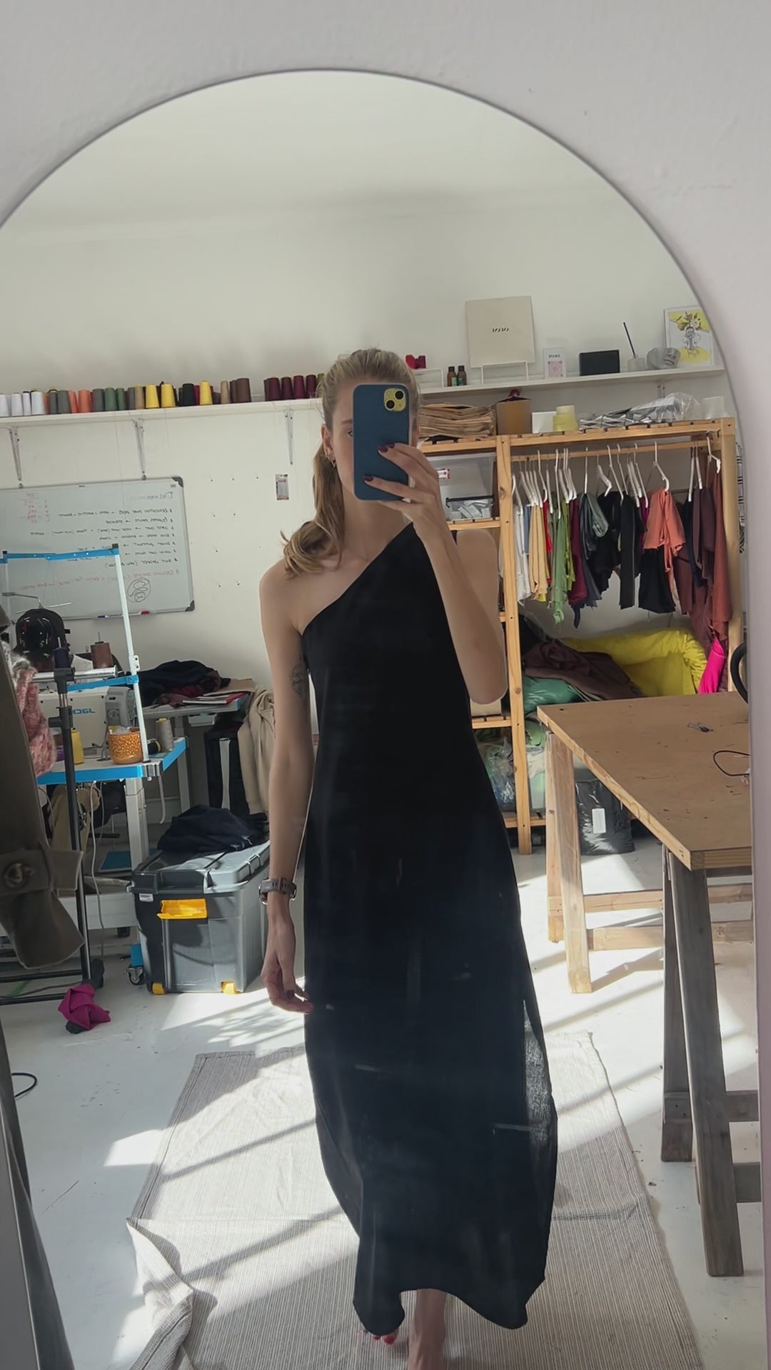 Circe Dress Maxi • Black