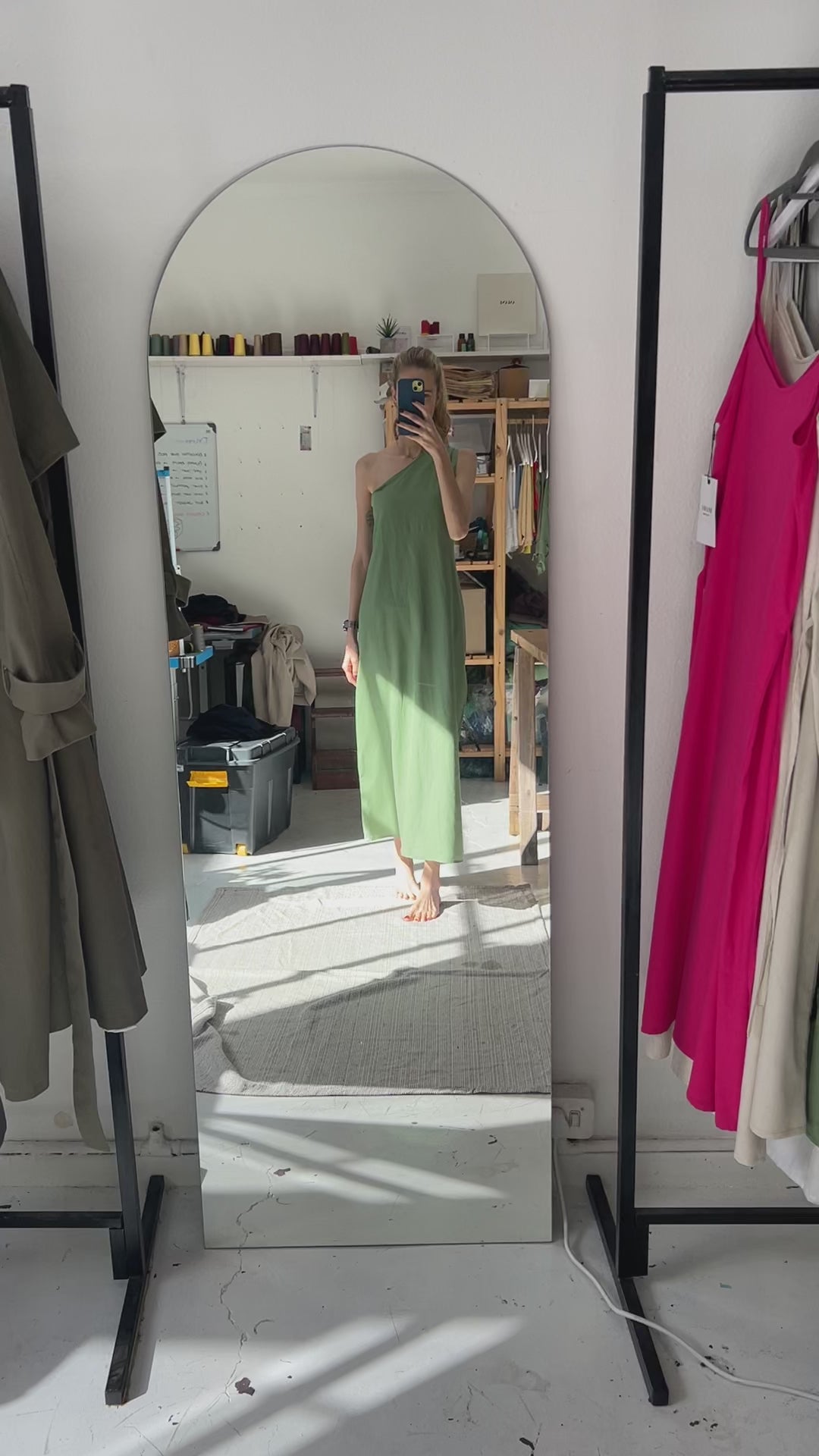 Circe Dress Maxi • Kaki