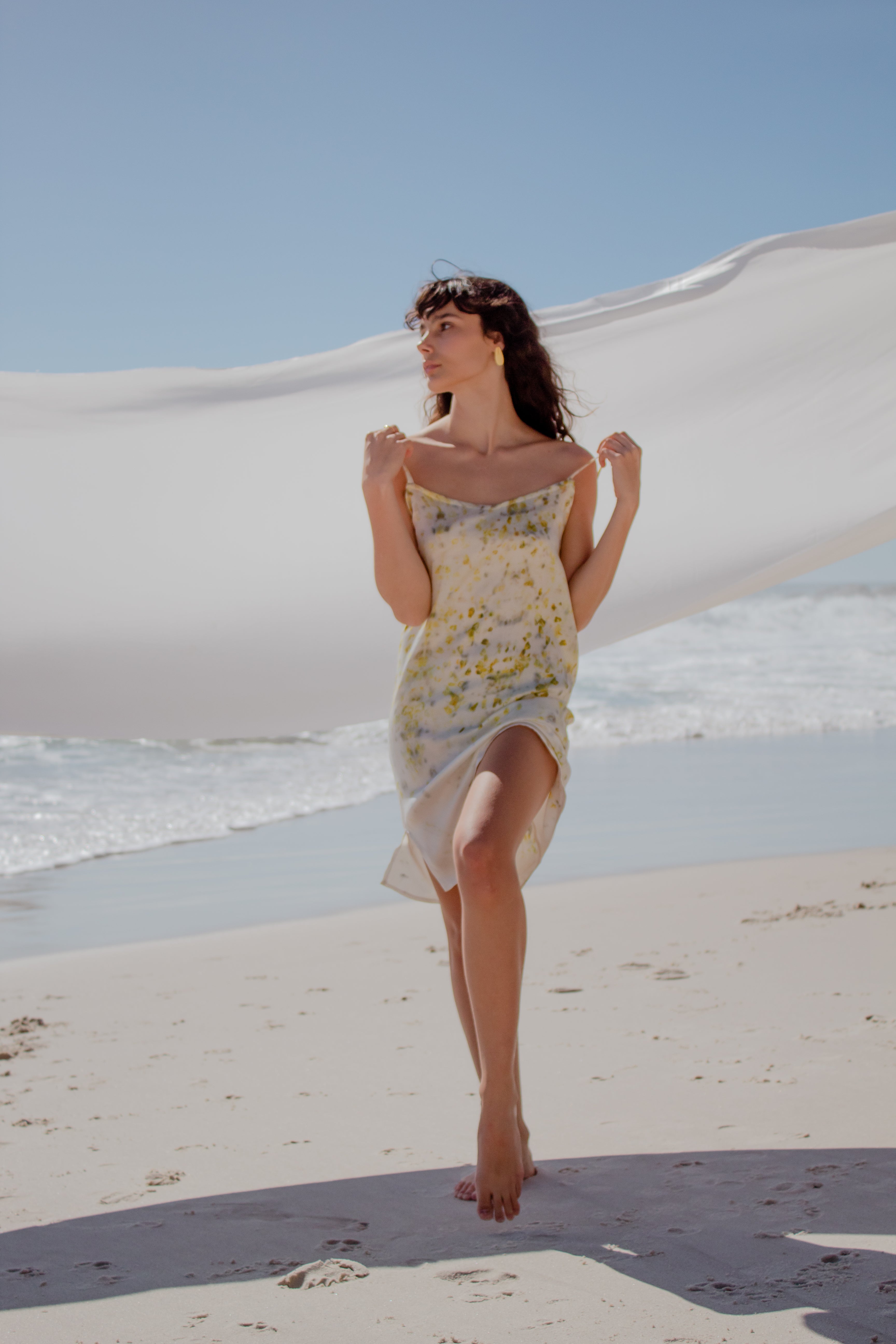 Eco-printed Dress - Short